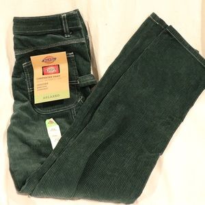 Dickies corduroy straight leg cargo pant